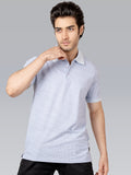 Origin Classic Form Polo - Light Blue Printed