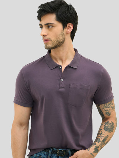 Ascot Outing Polo - Dark Purple