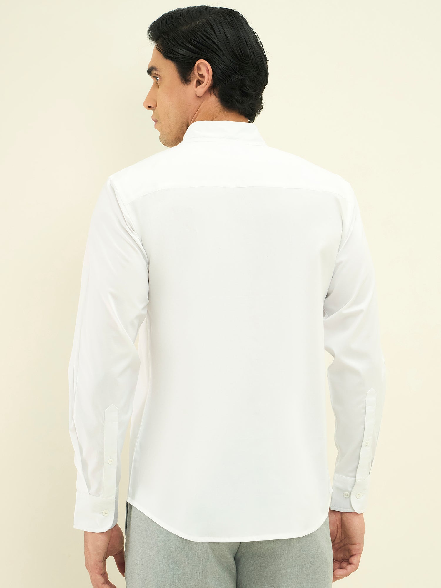 SupimaElite Stretch Shirt — Classic White