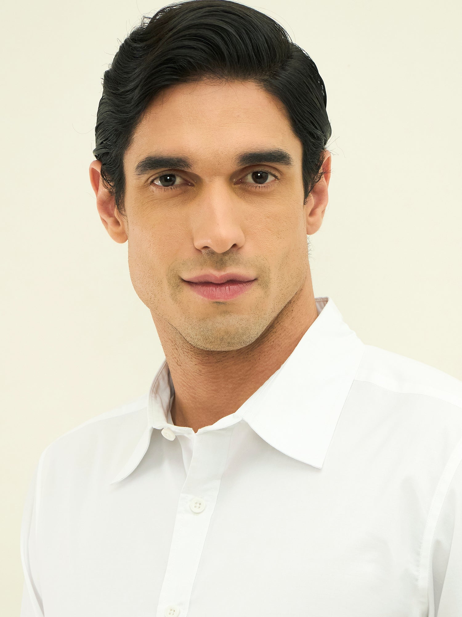 SupimaElite Stretch Shirt — Classic White