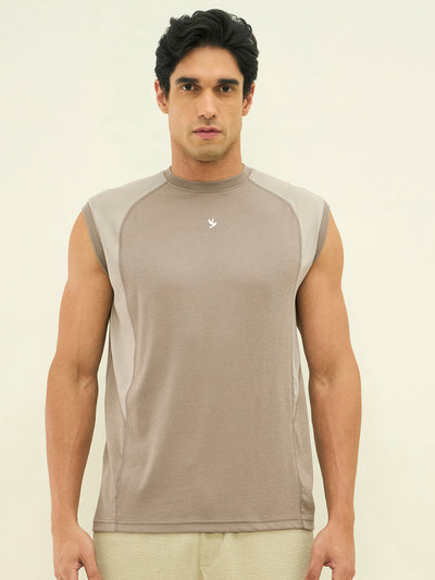 Cotton Modal Stretch Modal Tee - Grey