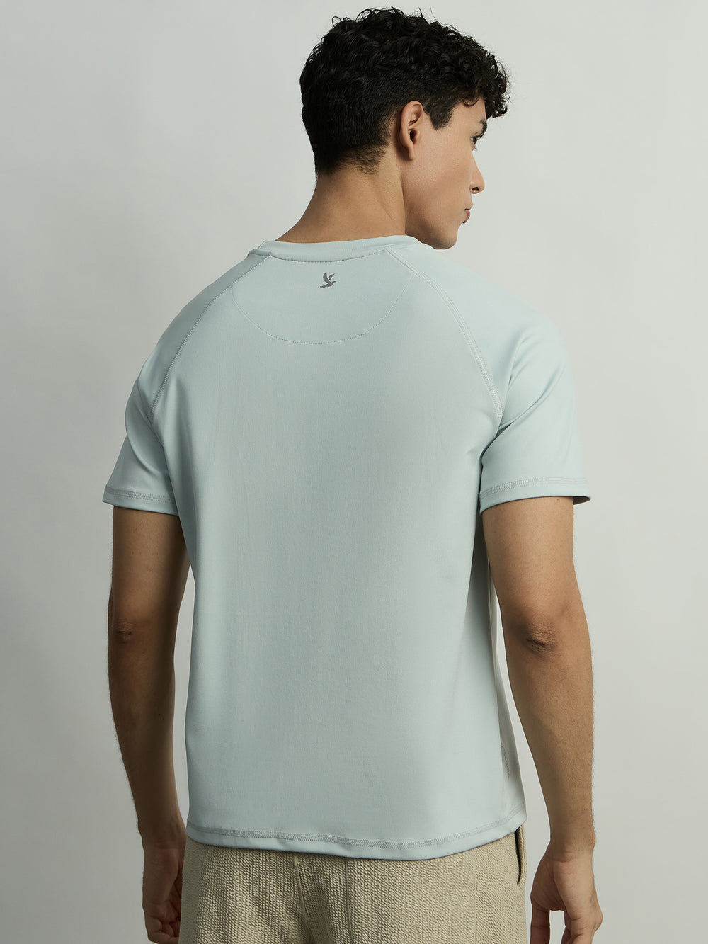 ROUND NECK T-SHIRT Grey