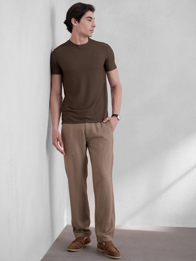 Mykonos Ultra Light European Linen Pants - Khakhi