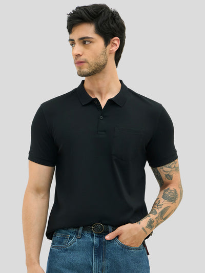 Ascot Outing Polo - Black