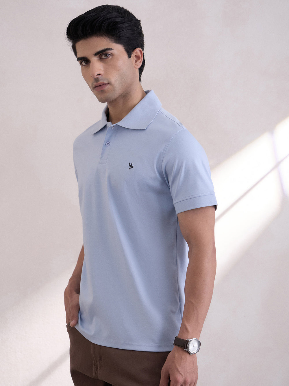 Polo T-Shirt Fontside - Sky Blue