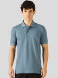Princeton Flex Pique Polo - Blue
