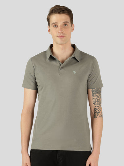 Soronoire Luxury Cotton Blend Polo - Olive