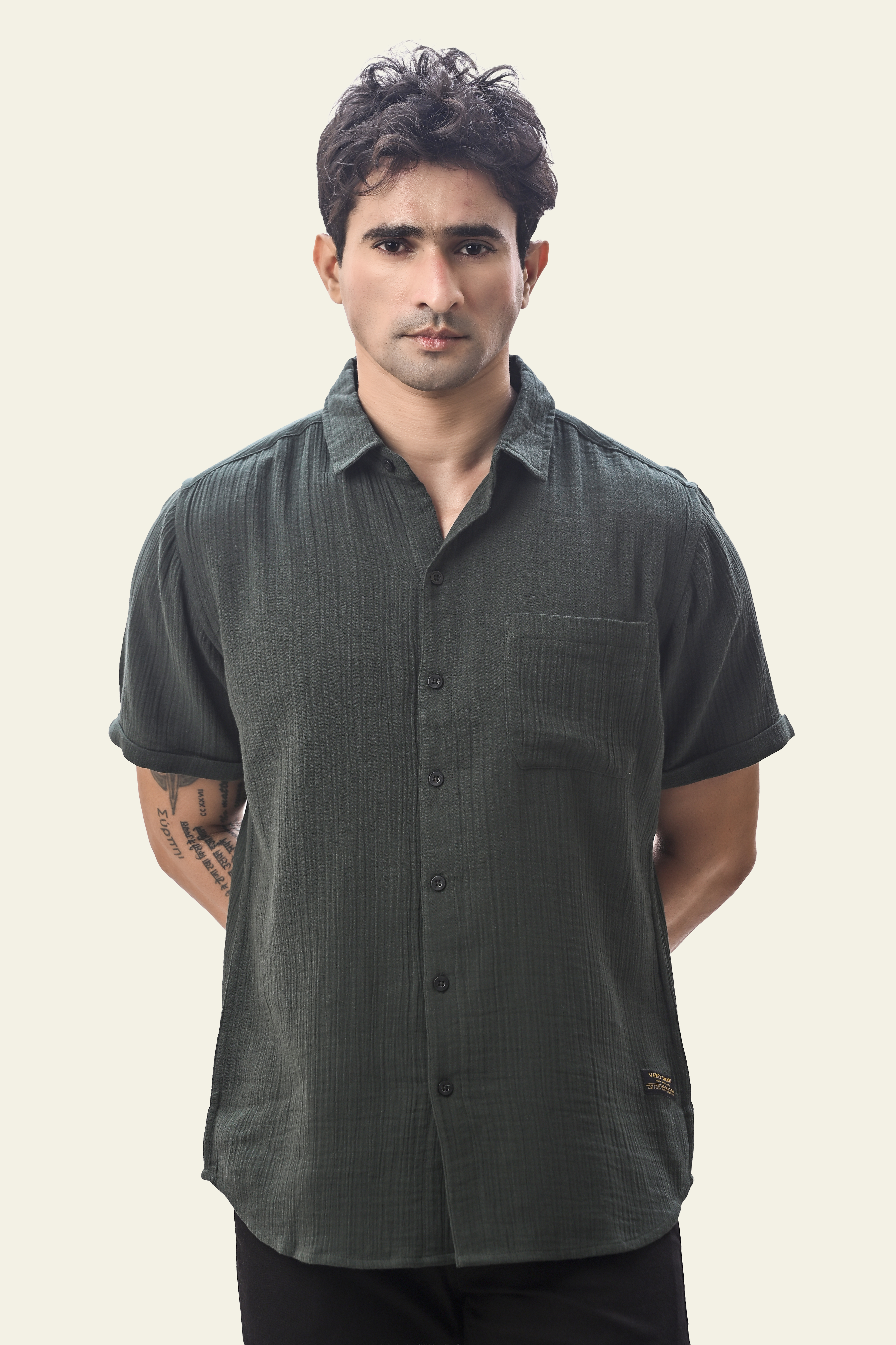 Aurora Versatile Double Cloth Shirt