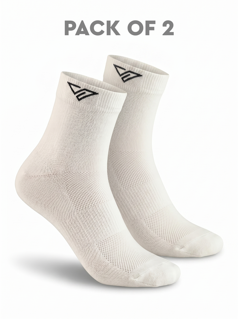 Ultra Smooth Premium Durable Socks - BRIGHT WHITE