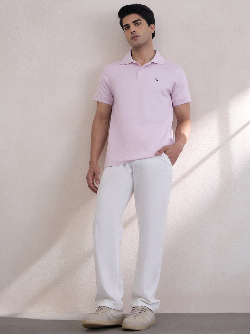 Super Durable Polo T-Shirt - Lavender