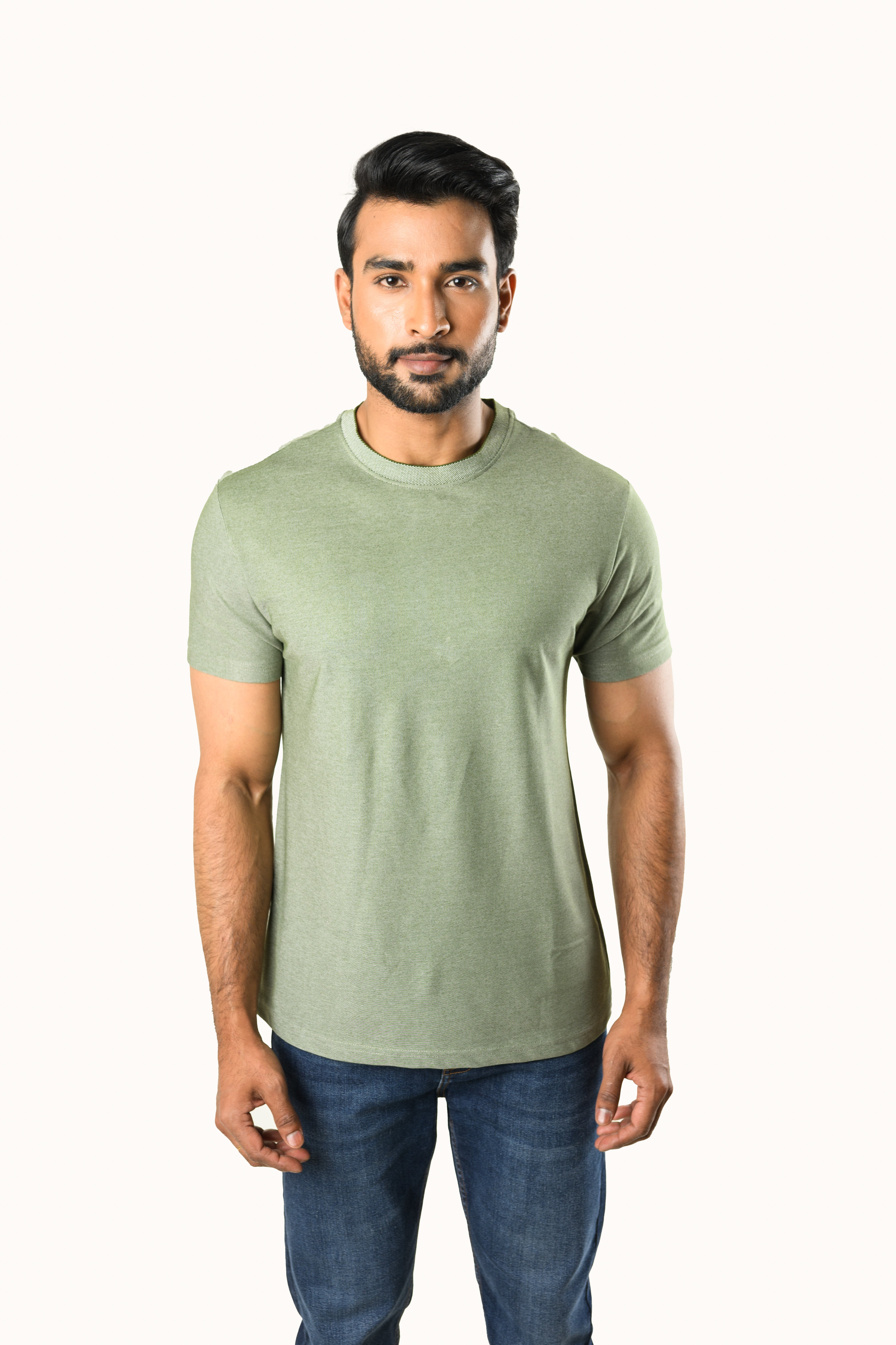 CoreBlend Reinforced Tee- Primary Olive