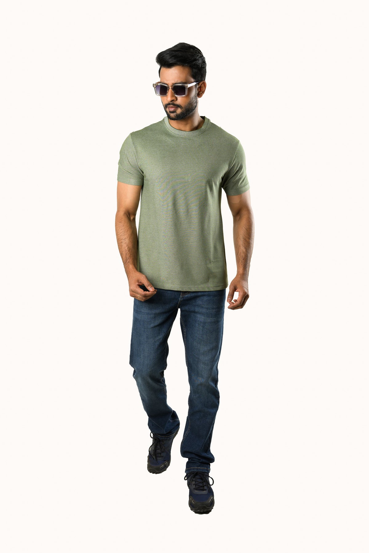 CoreBlend Reinforced Tee- Primary Olive