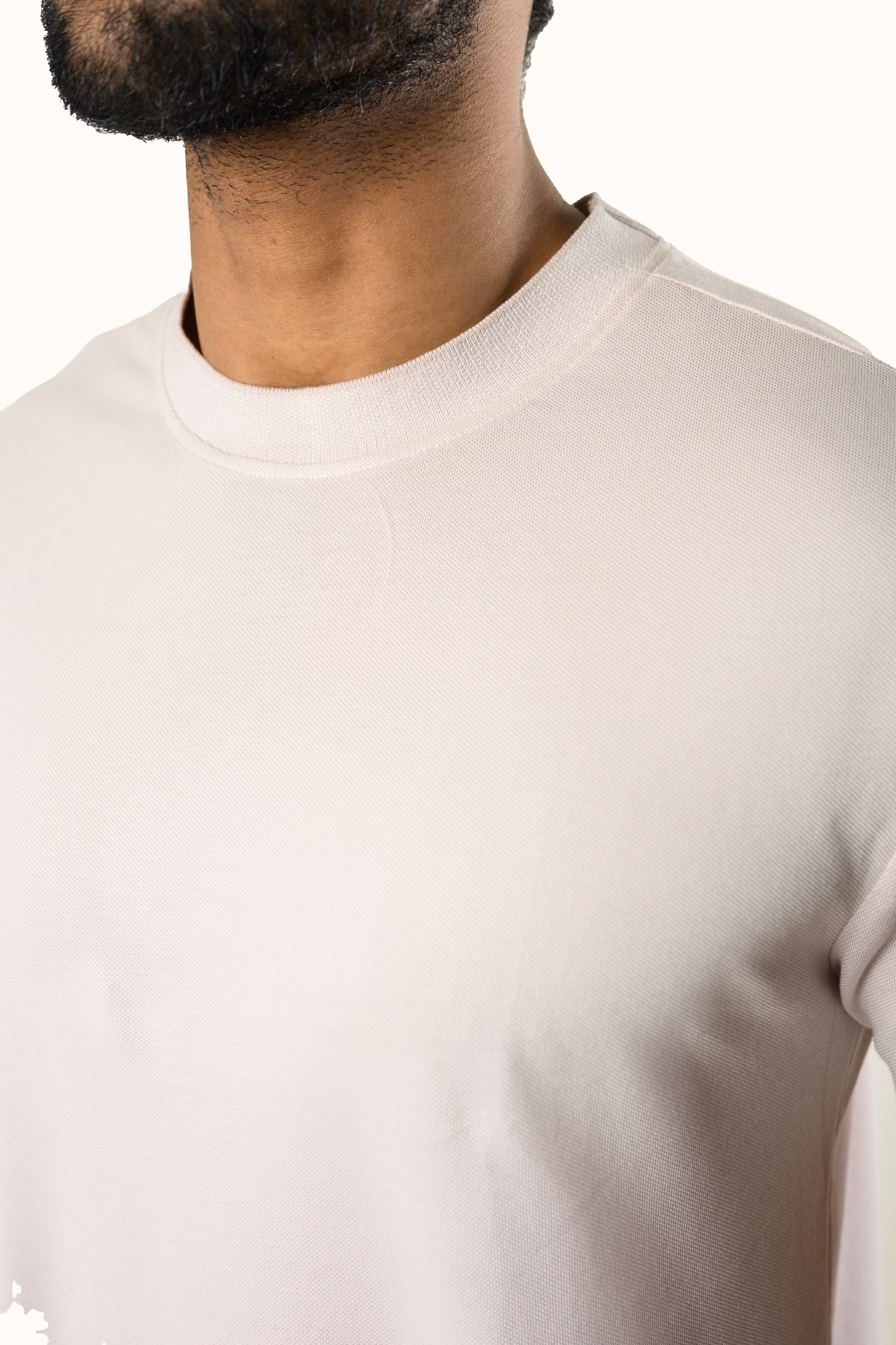 CoreBlend Reinforced Tee- Light Beige