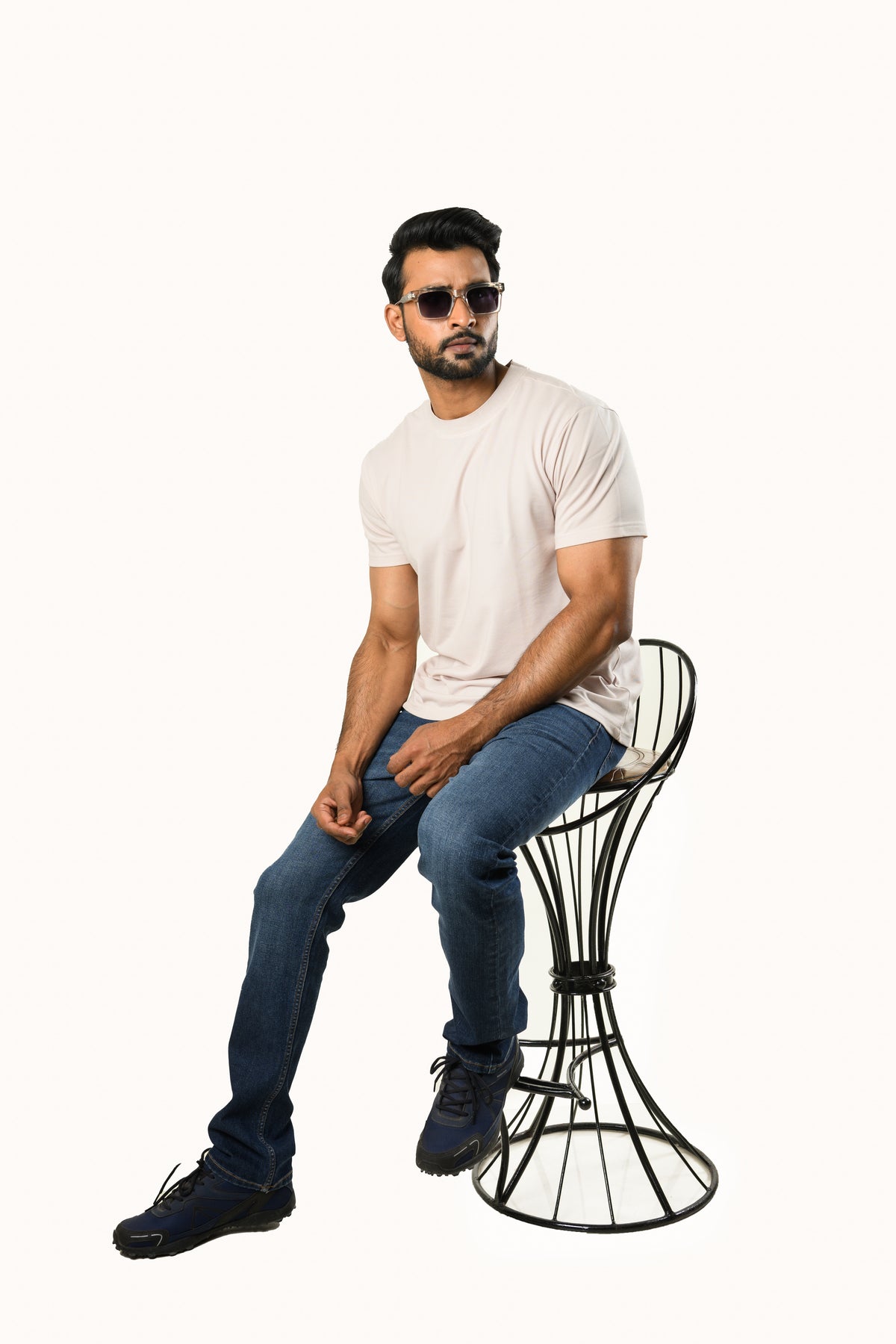 CoreBlend Reinforced Tee- Light Beige