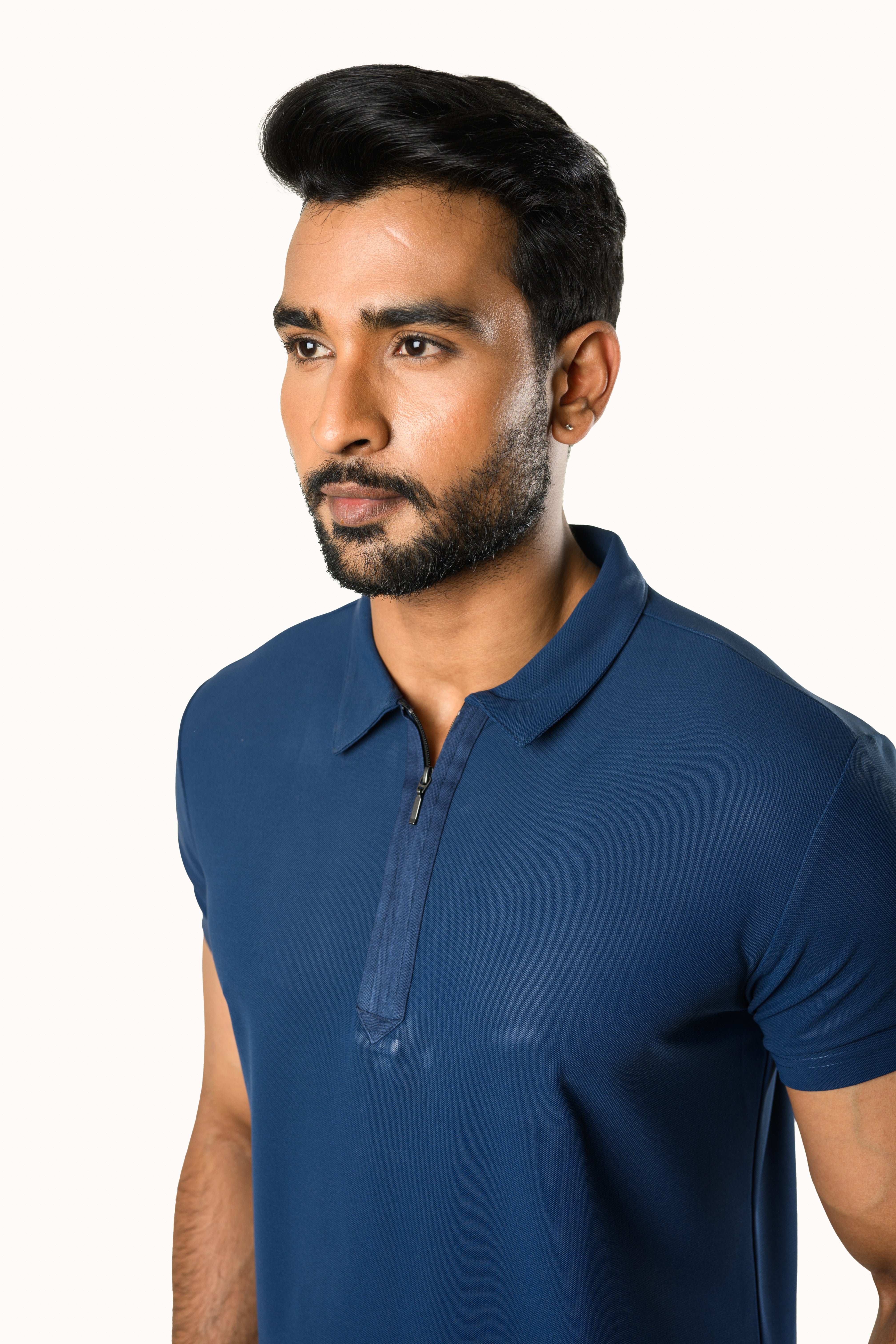 AeroGrid Honeycomb Active Tee-Blue