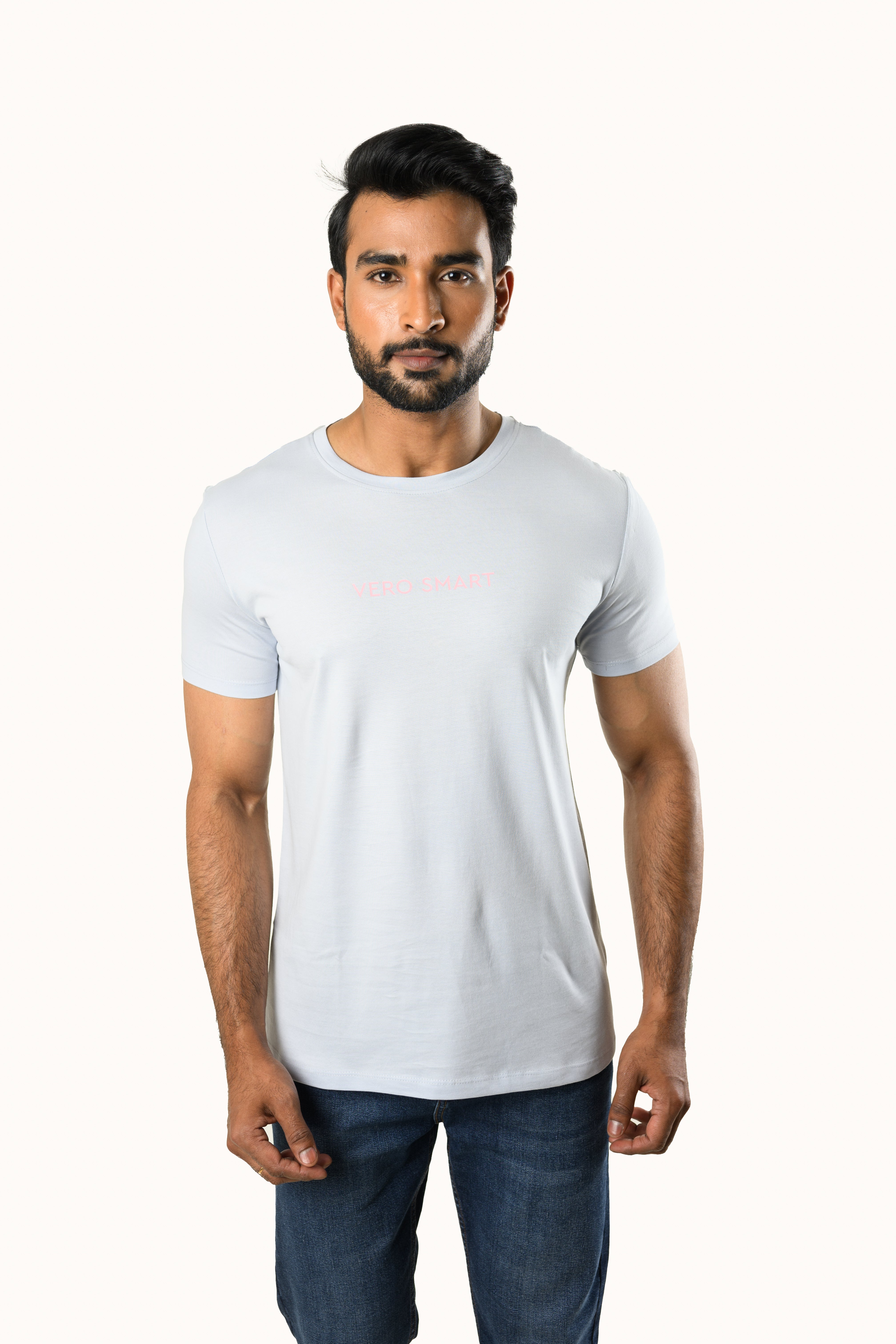 Suprema Silkgent Crew Pastel Blue