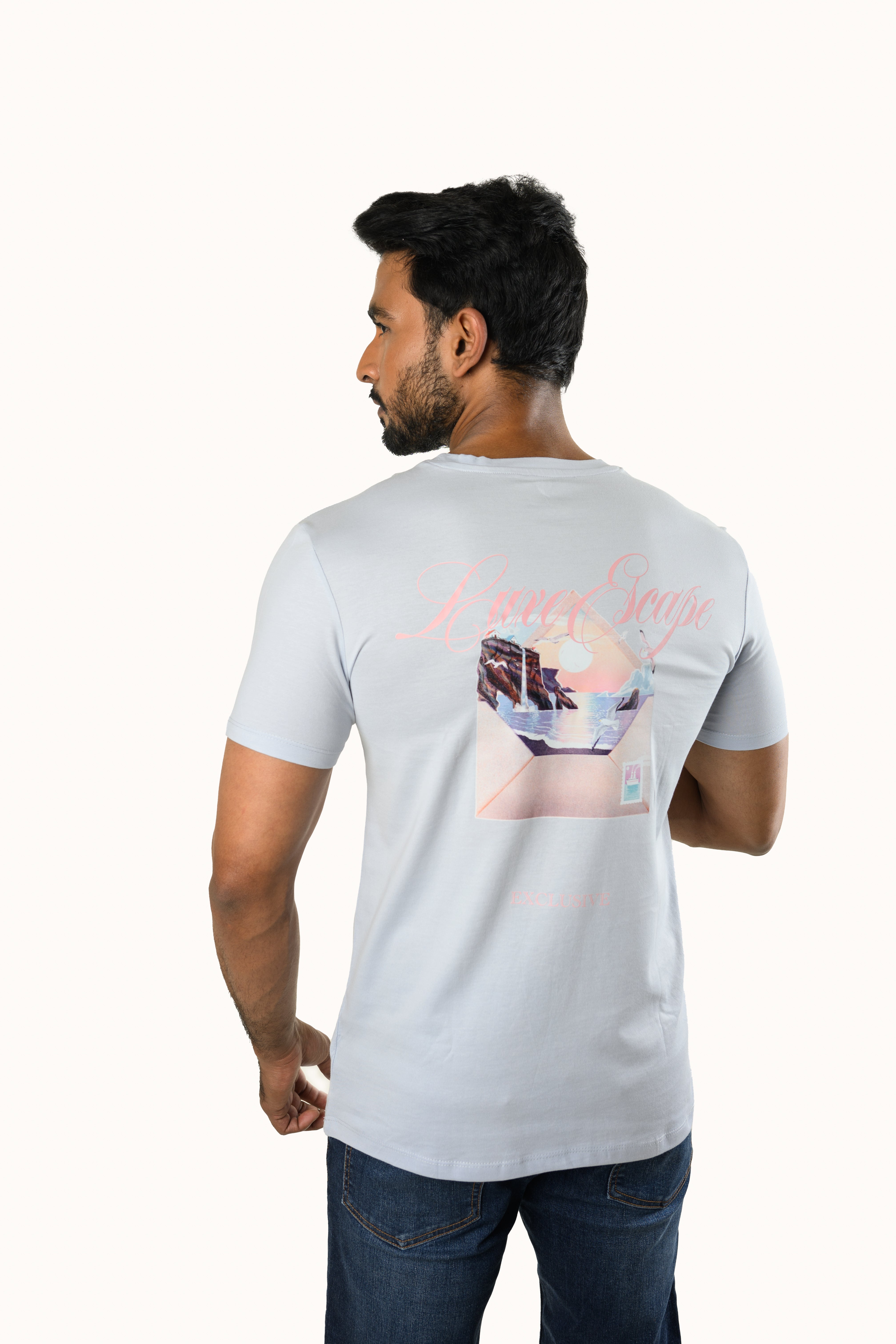 Suprema Silkgent Crew Pastel Blue