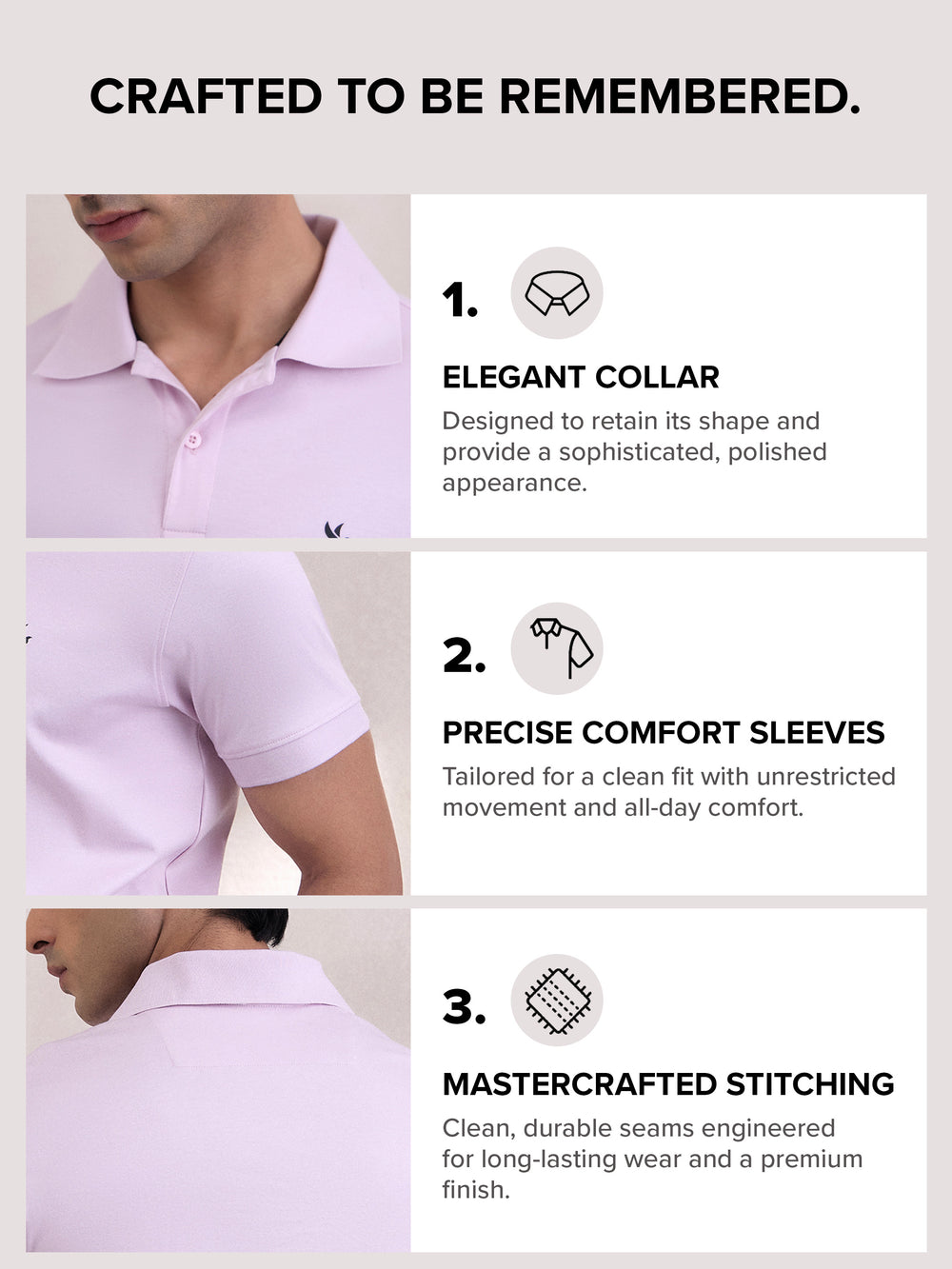 Polo T-Shirt - Lavender