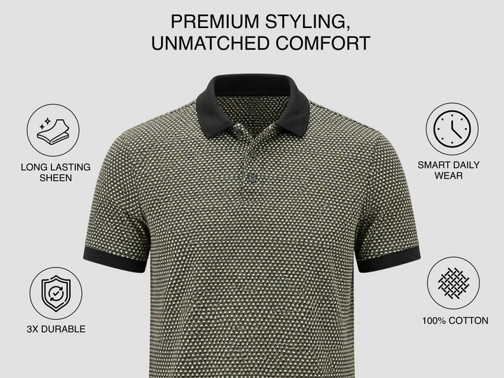 Ascot Champion Regular-Fit Polo - Black