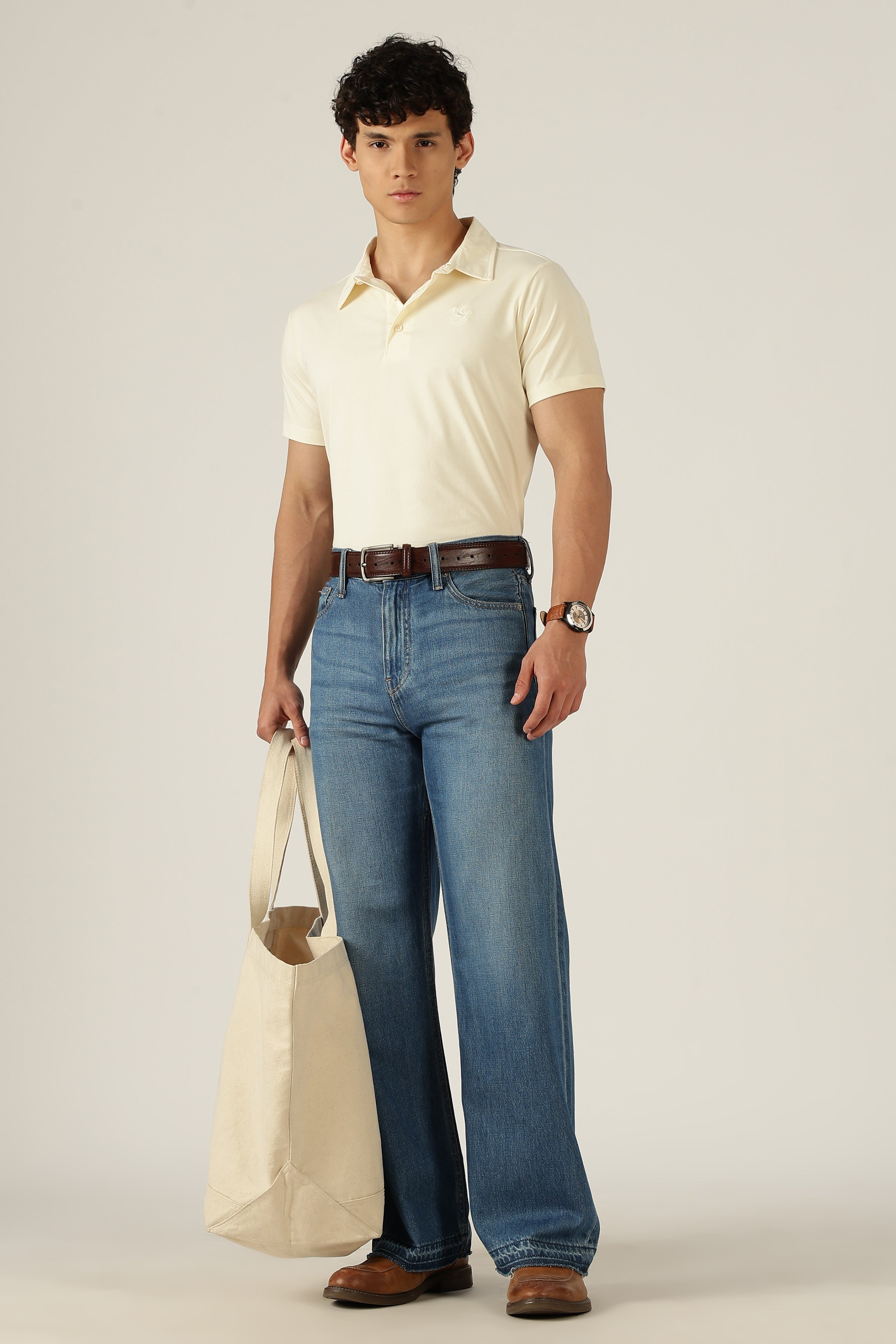 Sorona Luxe Polo Off White