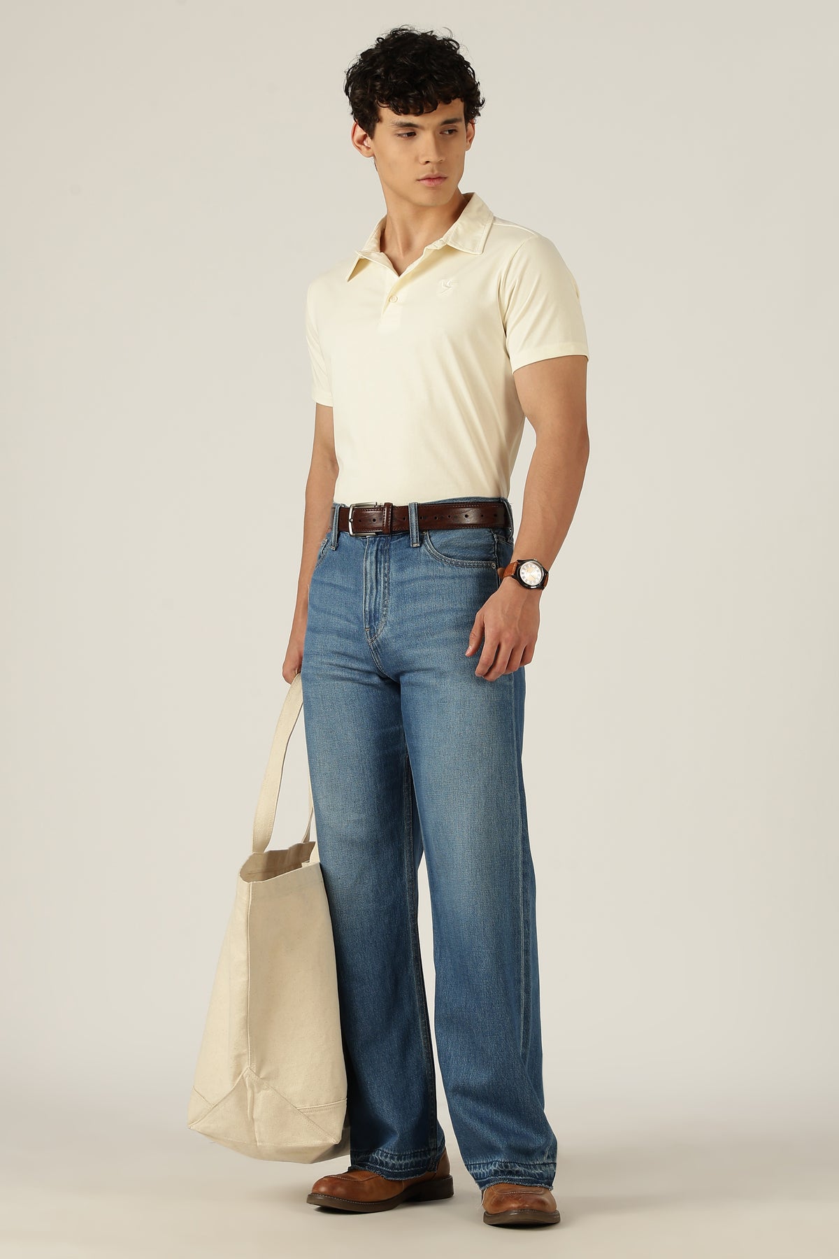 Sorona Luxe Polo Off White