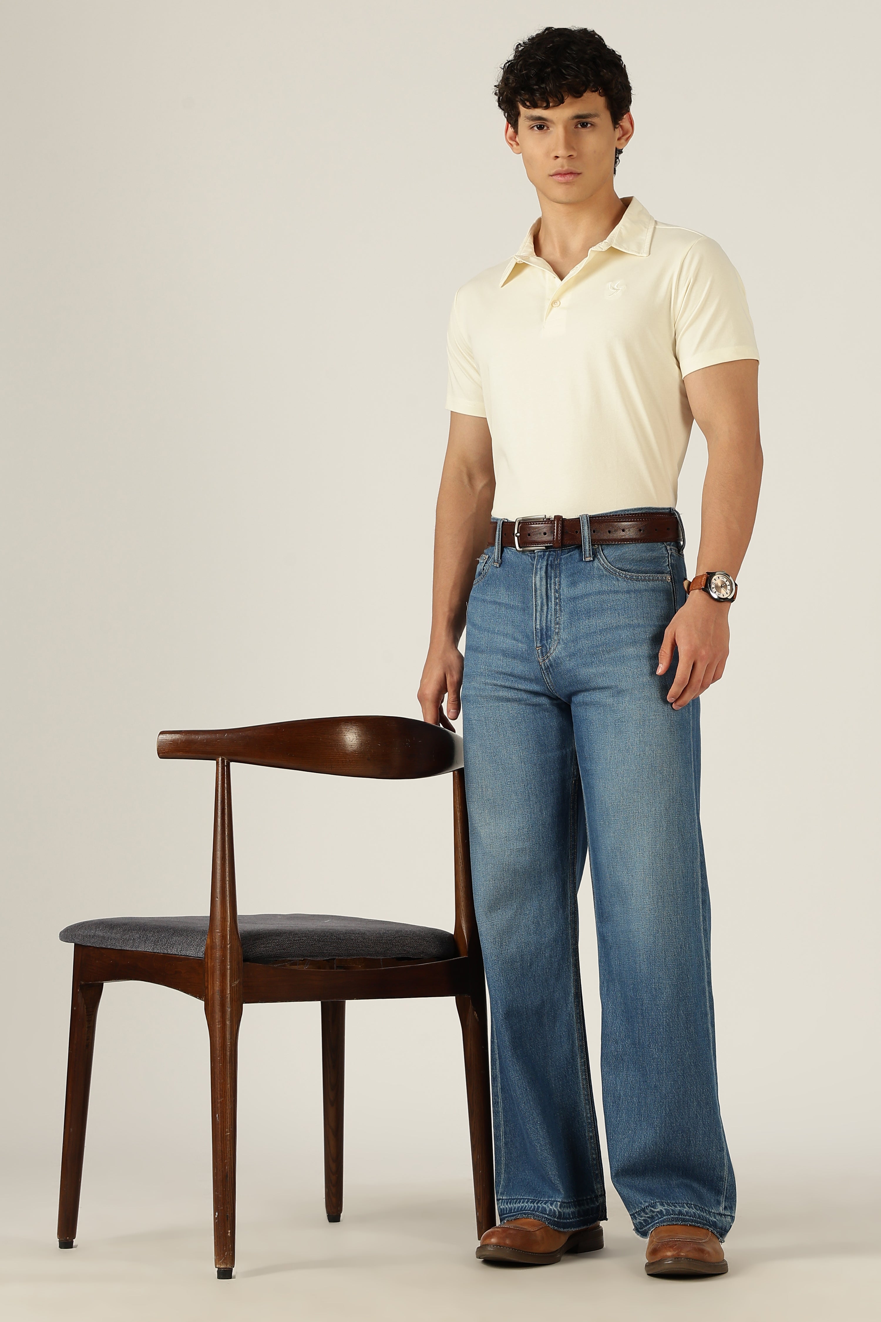 Sorona Luxe Polo Off White