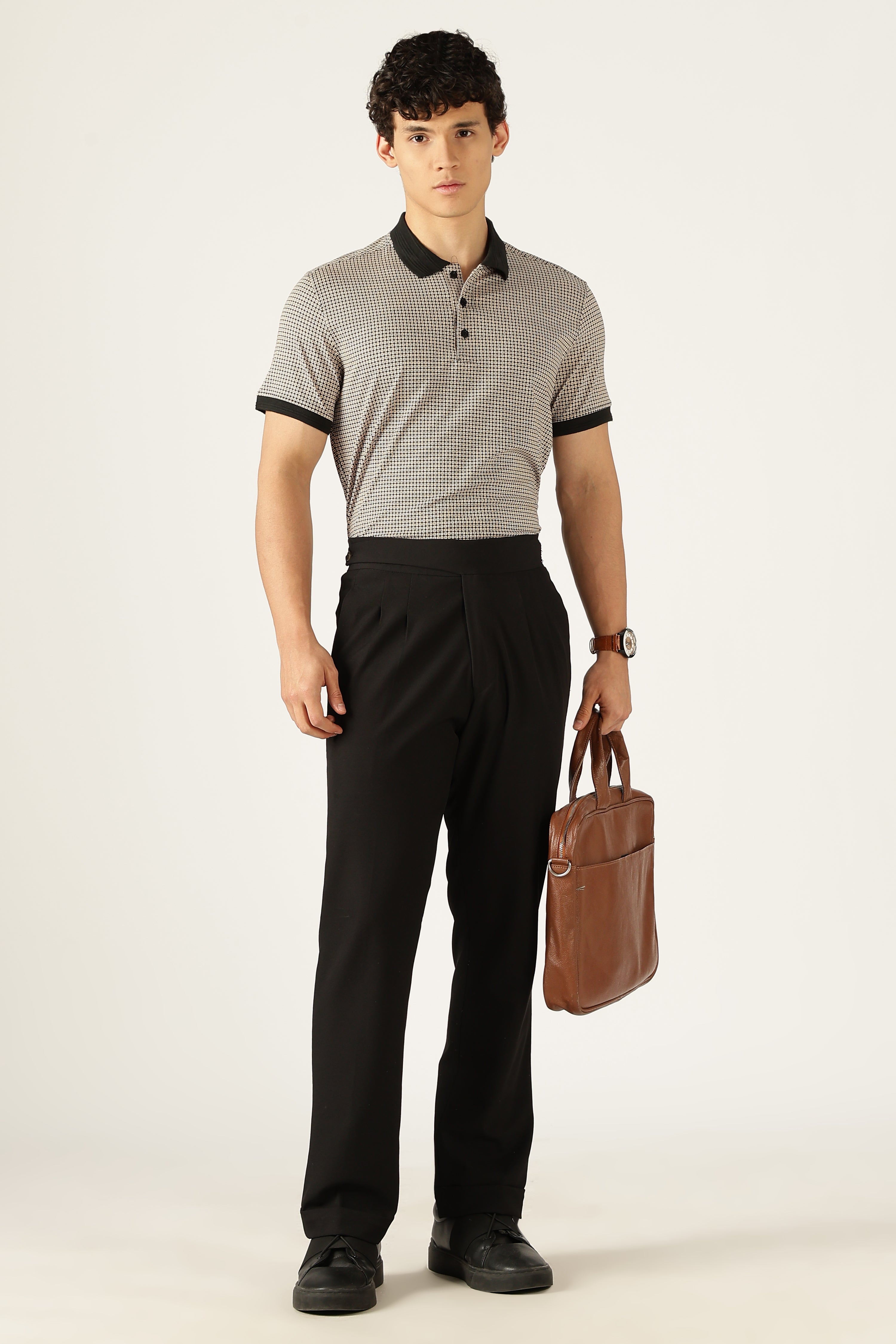 Ascot Champion Polo T Shirt-Grey