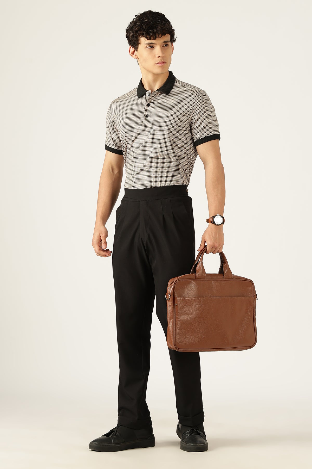 Ascot Champion Polo T Shirt-Grey