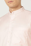 Celeste EasyCare Cotton Shirt-Pink