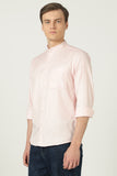 Celeste EasyCare Cotton Shirt-Pink