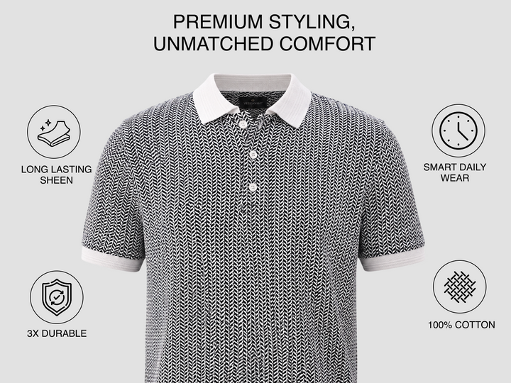 Ascot Champion Regular-Fit Polo - White