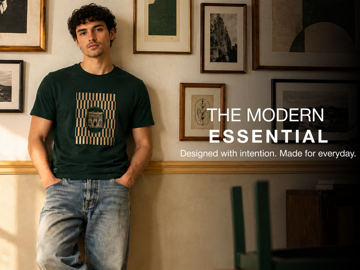 Augusta Winner Cotton Modal Stretch Crewneck - Dark Green