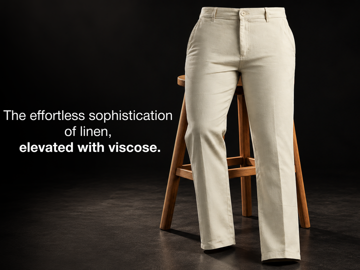 UltraLight European Linen Viscose Pants - White