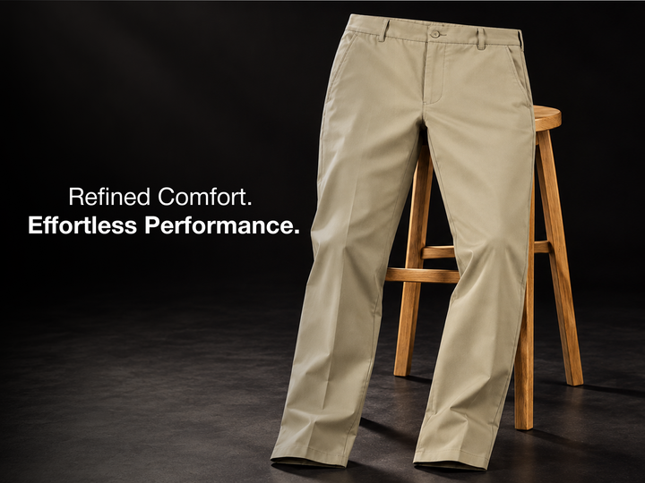 MaxStretch  Comfort Trousers - Pistachio