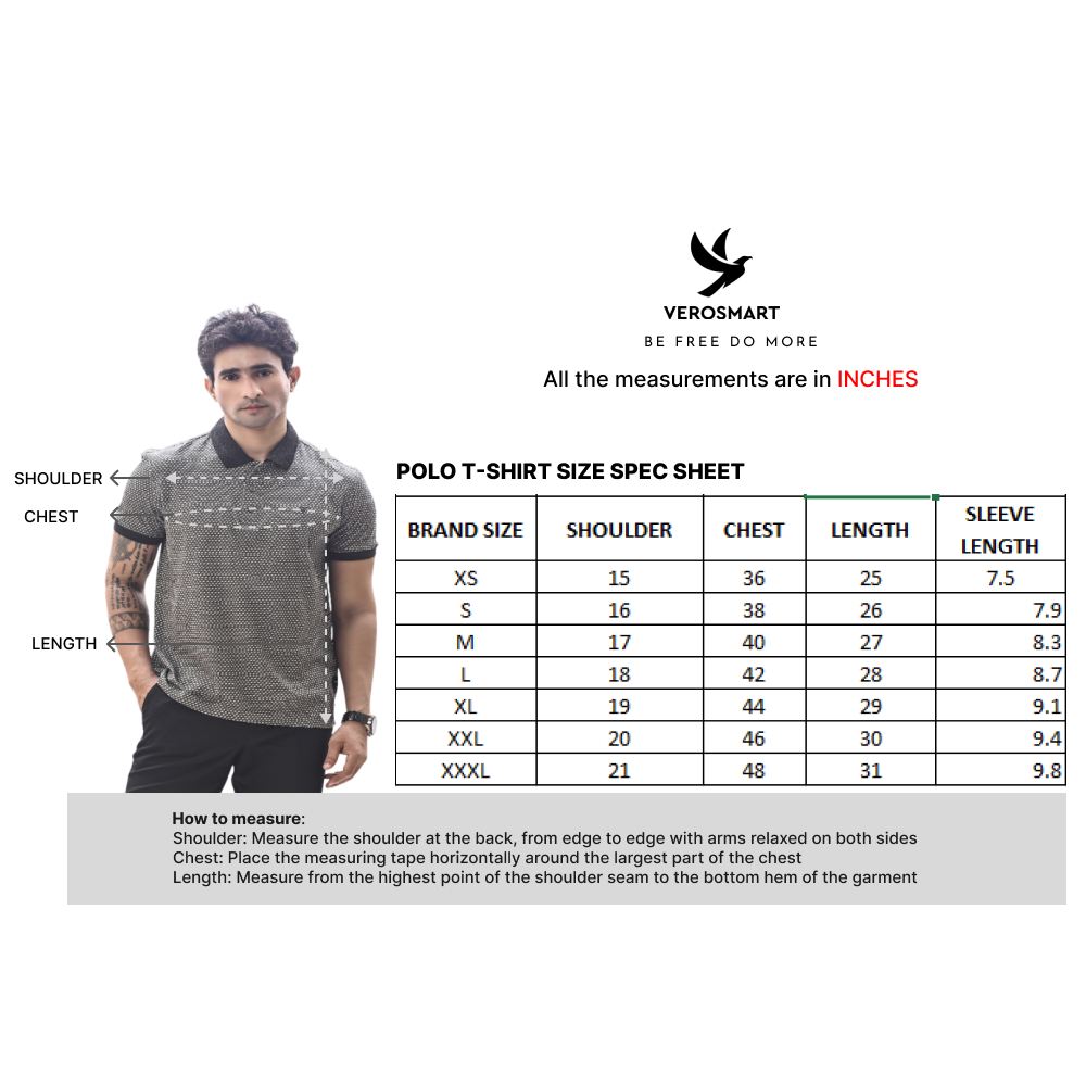 Ascot Champion Black Polo-T-Shirt Regular Fit