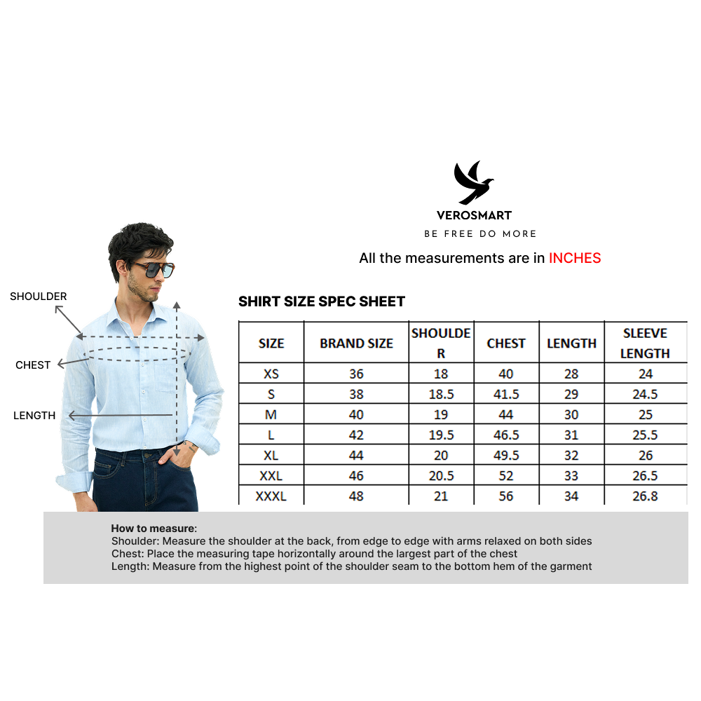 Azure Linen Sky Blue Linen Shirts Regular Fit