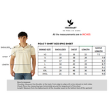 Soronoire Plushflow Off White Polo-T-Shirt Regular Fit