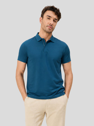 Nadal UltraLight Supima Super Fine Cotton Polo - Dark Blue