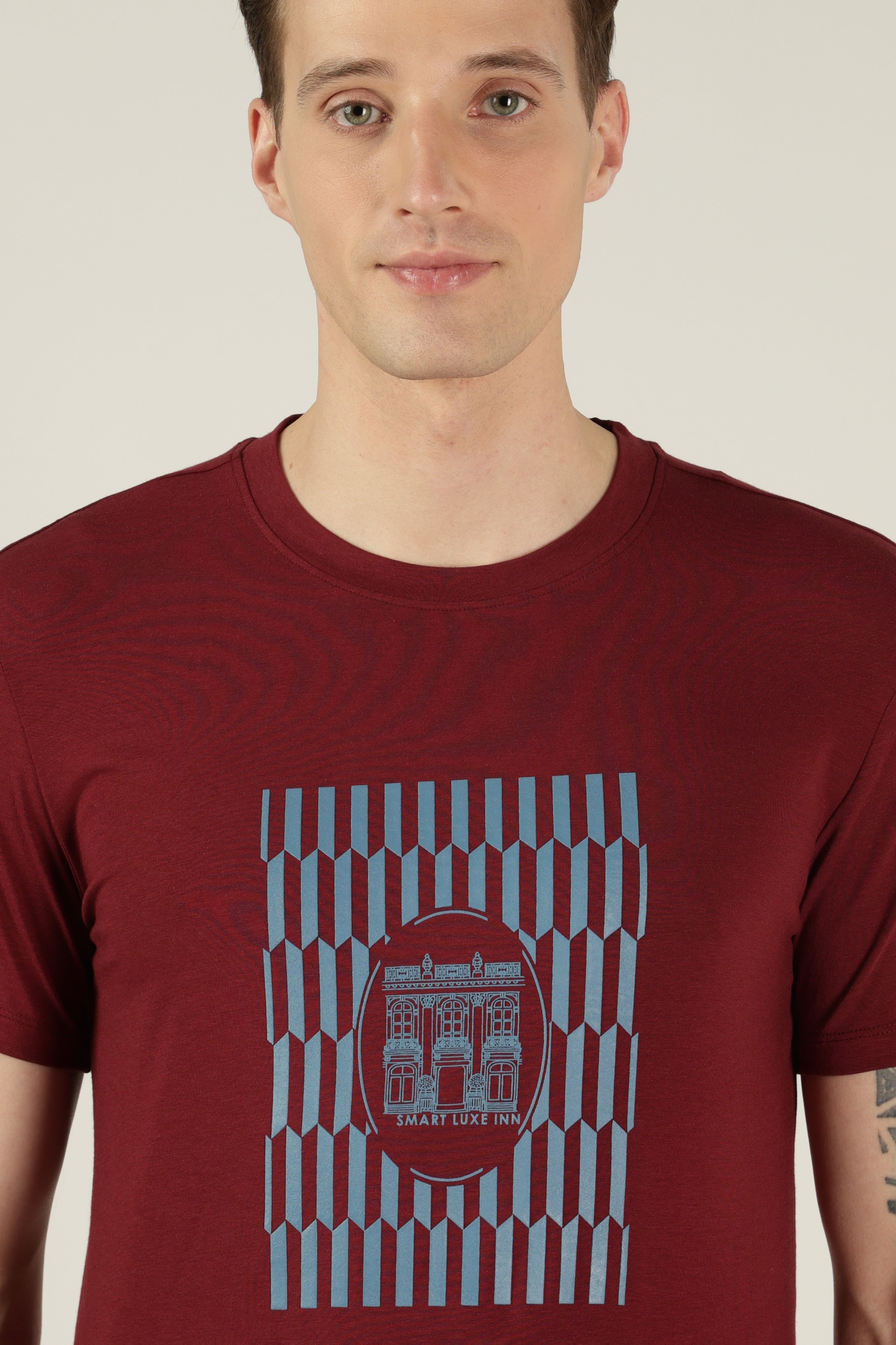 Augusta Winner Red Round Neck T-Shirt Regular Fit