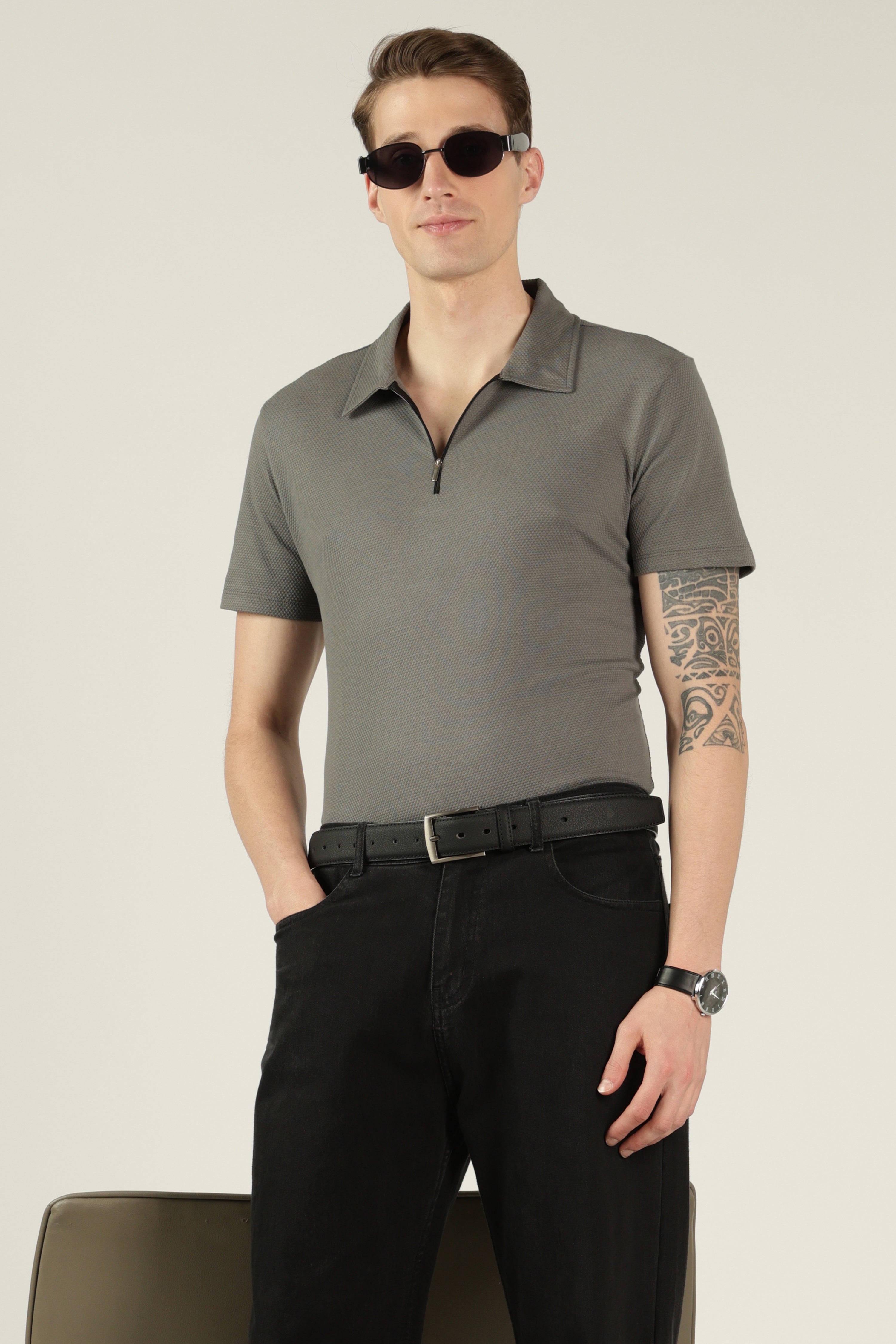 AirEase Cotton T-Shirt Grey