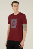 Augusta Winner Red Round Neck T-Shirt Regular Fit