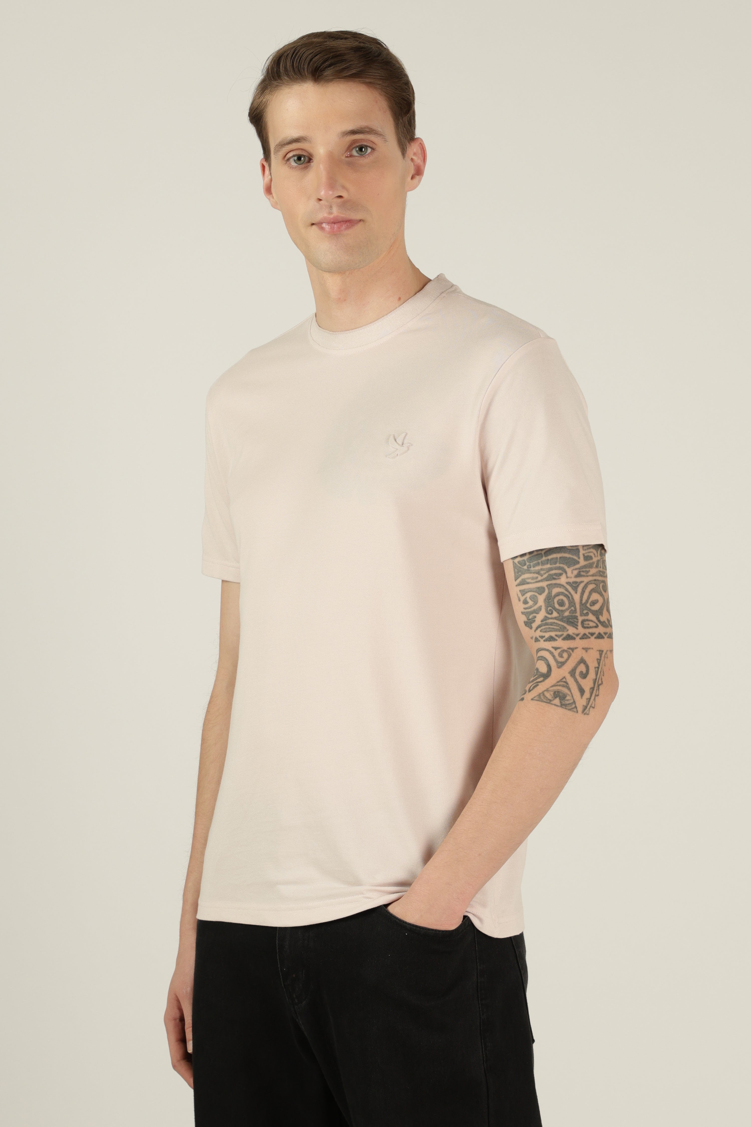 CoreBlend Reinforced Tee- Light Pink