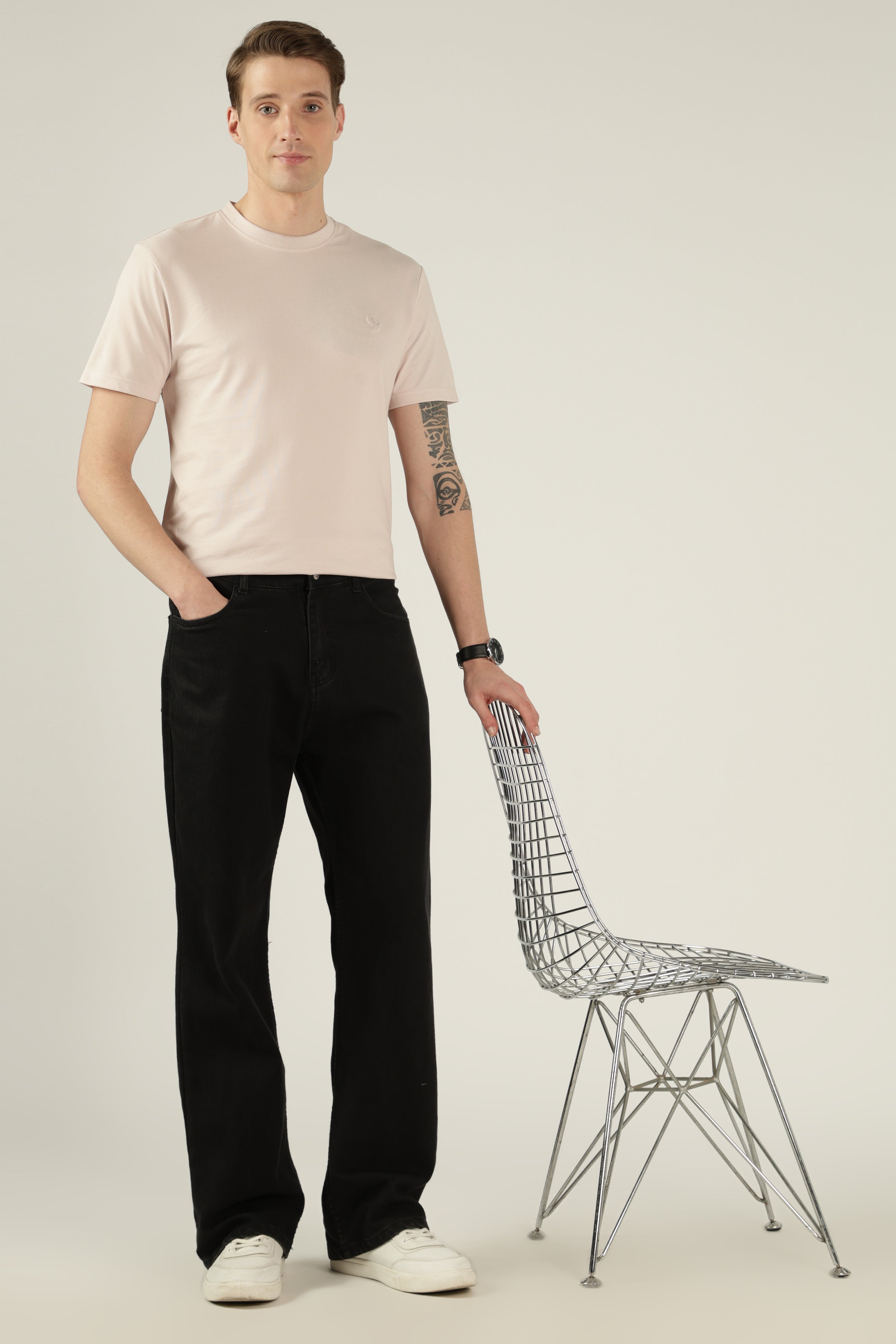 CoreBlend Reinforced Tee- Light Pink