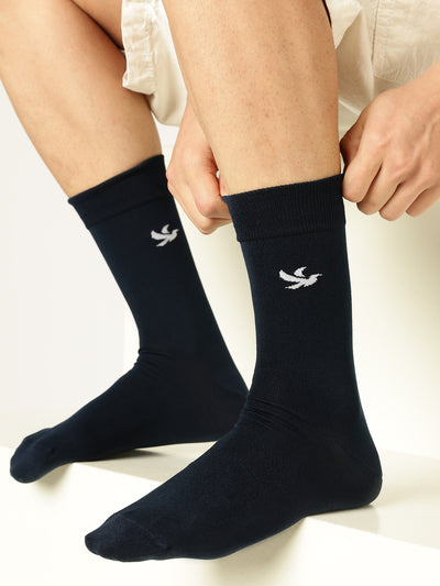 Strata Stretch Performance Socks - Navy Blue