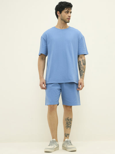 Dartmouth Stylish Co-ord Set - Light Blue (Oversized)
