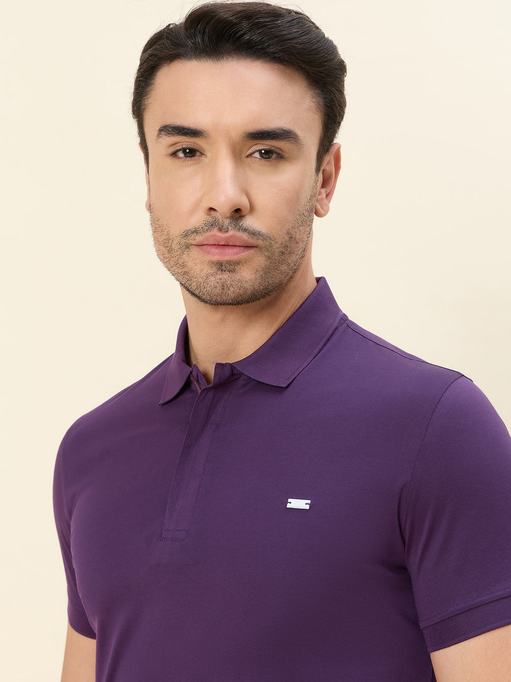 Super Durable Polo T-Shirt - Dark Purple