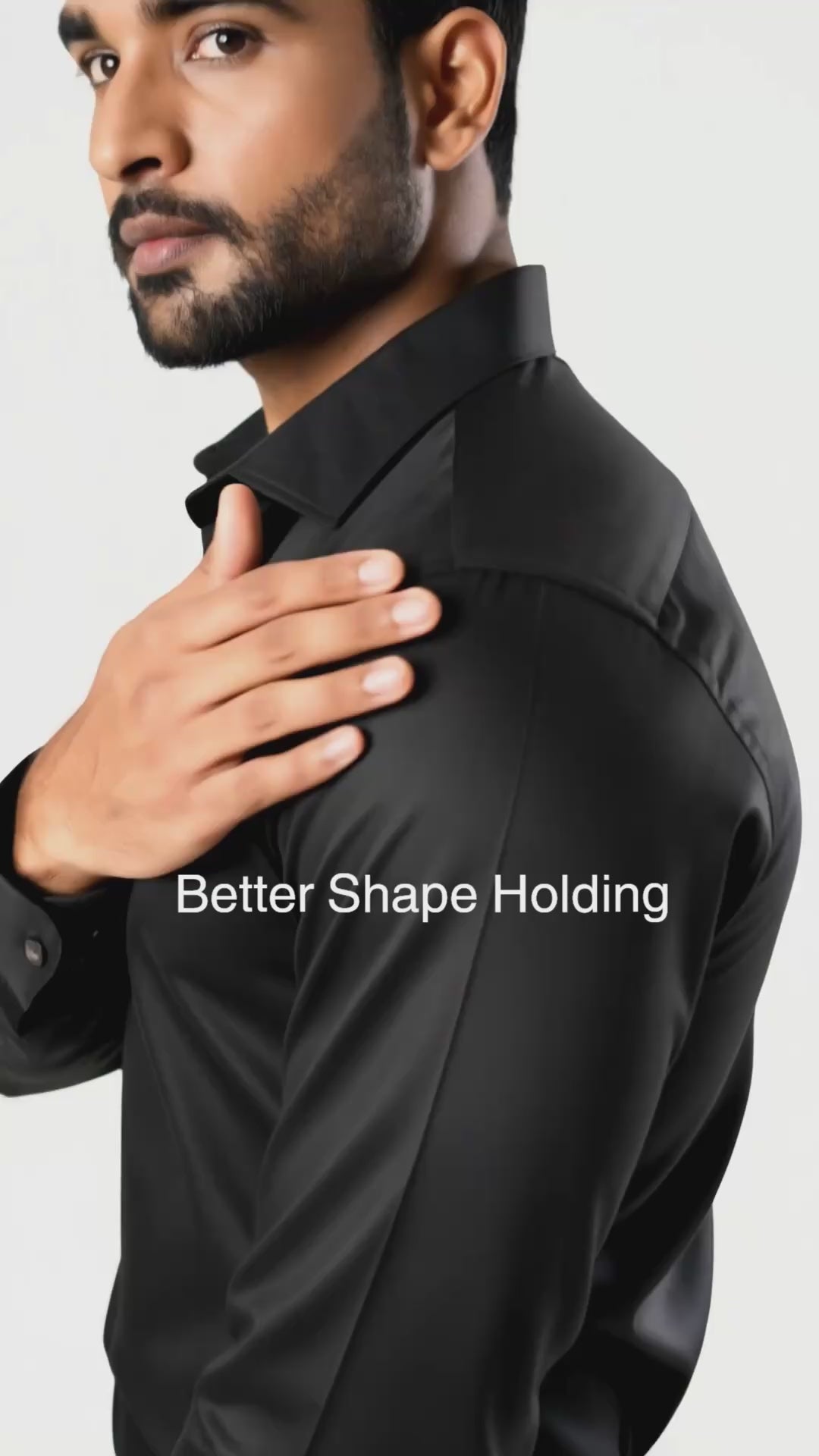 Super Luxury Smart Comfort Fit Formal Shirt - Black
